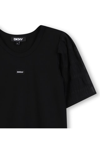 Vestido recto - Negro - DKNY