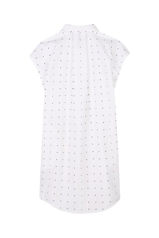 Vestido camisero - Blanco - DKNY