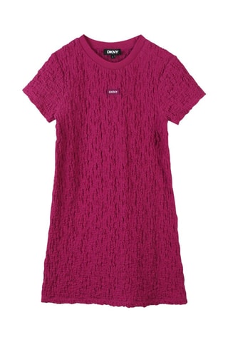 Vestido recto - Fucsia - DKNY