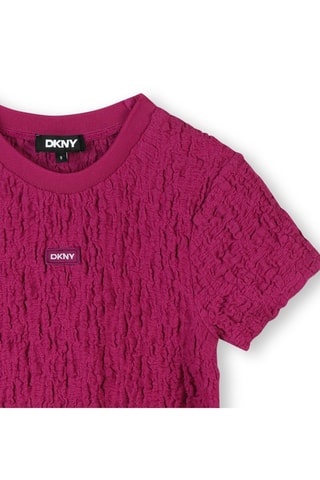 Vestido recto - Fucsia - DKNY