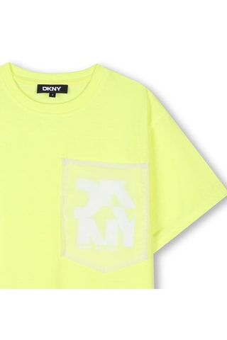 Vestido recto - Amarillo - DKNY