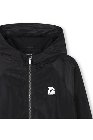 Cazadora con capucha - Negro - DKNY