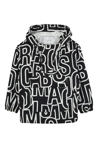 Cortavientos con capucha - Negro - Marc Jacobs