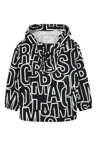 Cortavientos con capucha - Negro - Marc Jacobs