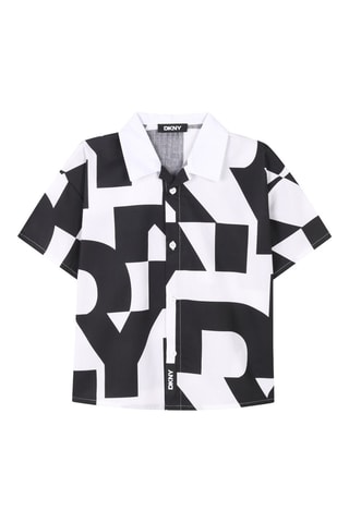 Camisa loose - Blanco - DKNY