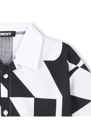 Camisa loose - Blanco - DKNY