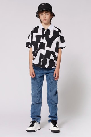 Camisa loose - Blanco - DKNY