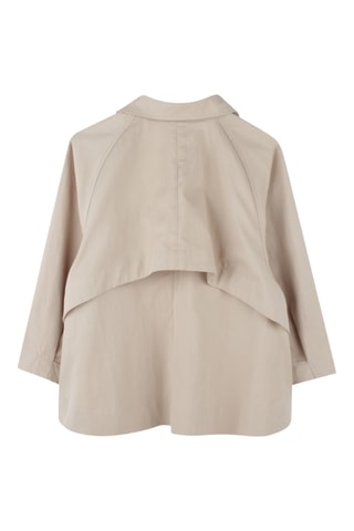 Gabardina oversize - Beige - DKNY