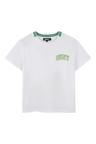 Camiseta loose - Blanco - DKNY