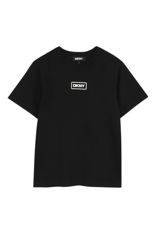 Camiseta loose - Negro - DKNY