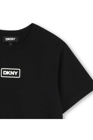 Camiseta loose - Negro - DKNY