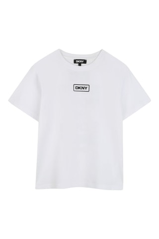 Camiseta loose - Blanco - DKNY