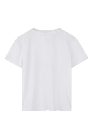 Camiseta loose - Blanco - DKNY