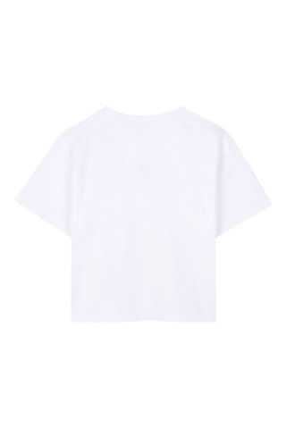 Camiseta loose - Blanco - DKNY