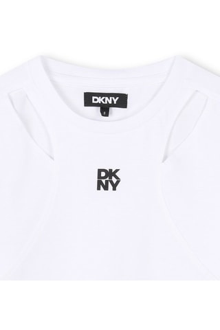 Camiseta loose - Blanco - DKNY