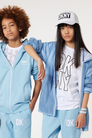 Camiseta oversize de algodón orgánico - Blanco - DKNY