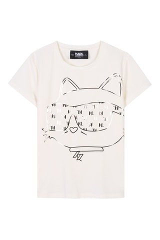 Camiseta - Beige - Karl Lagerfeld