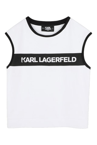 Camiseta sin mangas - Blanco - Karl Lagerfeld