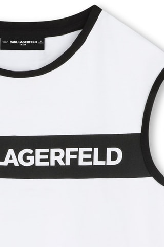 Camiseta sin mangas - Blanco - Karl Lagerfeld