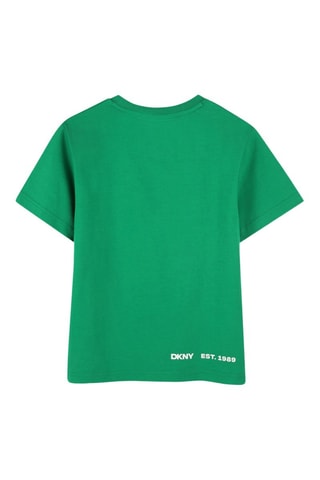Camiseta loose - Verde - DKNY