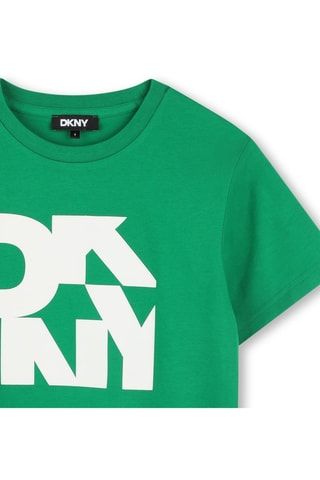 Camiseta loose - Verde - DKNY
