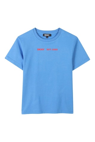 Camiseta loose - Azul - DKNY