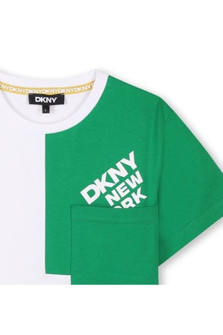 Camiseta loose - Blanco - DKNY