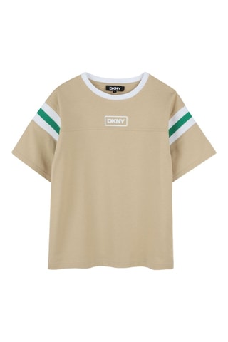 Camiseta loose - Beige - DKNY