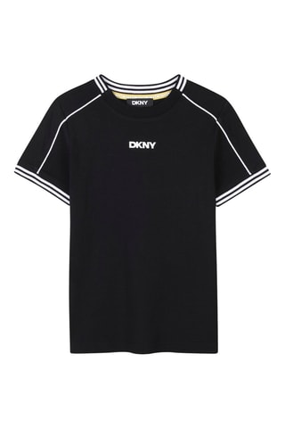 Camiseta regular fit - Negro - DKNY
