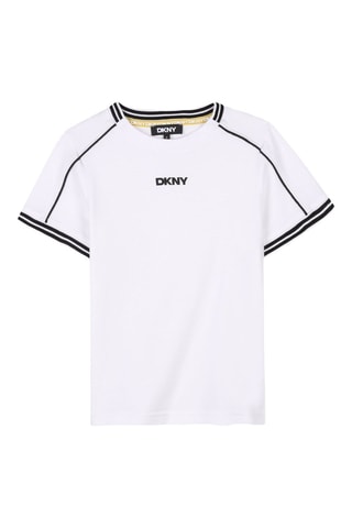 Camiseta regular fit - Blanco - DKNY