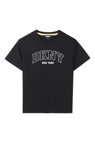Camiseta loose - Negro - DKNY