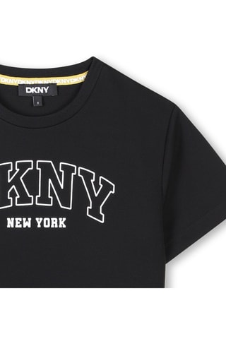 Camiseta loose - Negro - DKNY