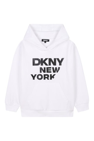 Sudadera con capucha - Blanco - DKNY