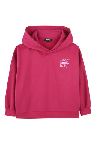 Sudadera con capucha - Rosa - DKNY