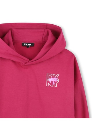 Sudadera con capucha - Rosa - DKNY