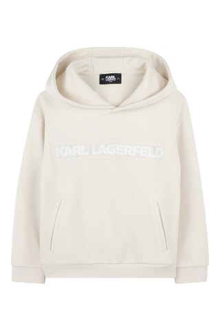 Sudadera con capucha - Beige - Karl Lagerfeld