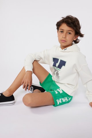 Bermudas de algodón orgánico - Verde claro