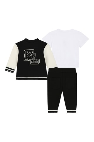 Conjunto de 3 piezas - Negro y blanco