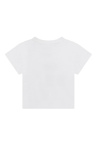 Camiseta y pantalón de chándal de algodón orgánico - Blanco y negro