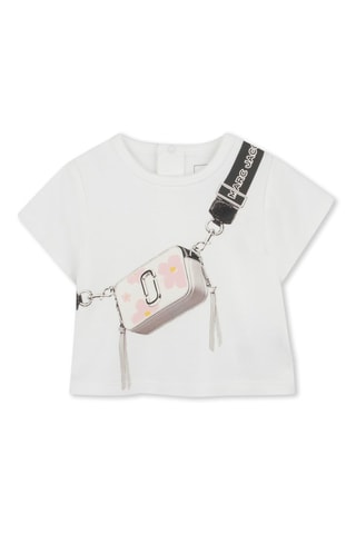 Camiseta y short - Blanco y rosa pastel - Marc Jacobs