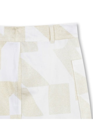 Minifalda recta - Blanco - DKNY