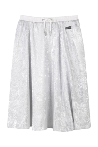 Falda midi - Plateado - DKNY