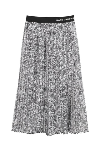 Falda larga plisada - Negro - Marc Jacobs