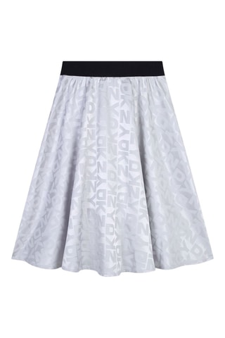 Falda - Plateado - DKNY