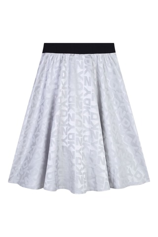 Falda - Plateado - DKNY