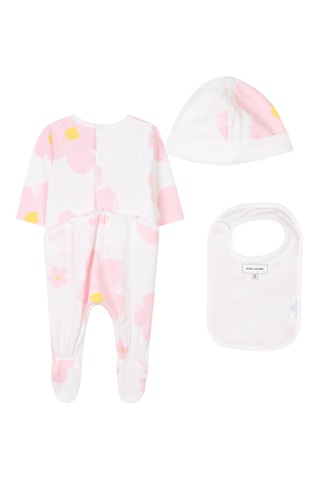 Conjunto de 3 piezas - Blanco y rosa - Marc Jacobs