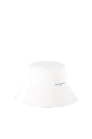 Gorro bucket - Blanco - Karl Lagerfeld