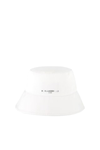 Gorro bucket - Blanco - Karl Lagerfeld
