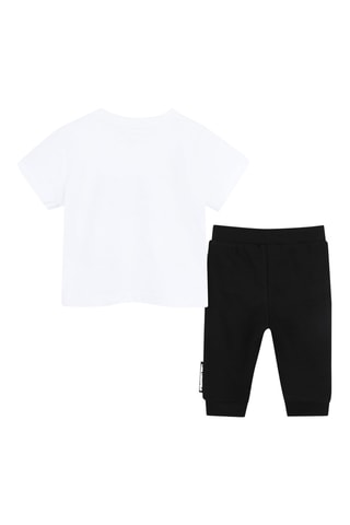 Camiseta y pantalón - Blanco y negro - Karl Lagerfeld