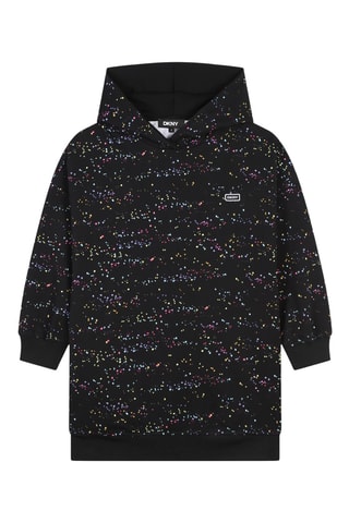 Vestido con capucha - Negro - DKNY